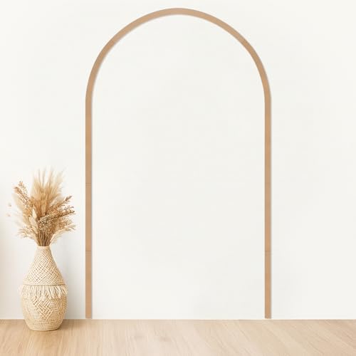 Novabright Unfinished Wood Arch Trim, 60 x 36 Inch, Arch - size: 60 x 36 Inch, style: Arch