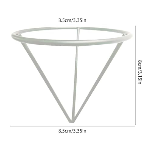 Avocado Growing Bracket Triangular Plant Root Germination Holder - color: Silver