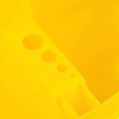Bucket Boss - Bucket Stacker Small Parts Organizer, Bucket Organization (15051) , Yellow - size: 1 Count (Pack of 1)