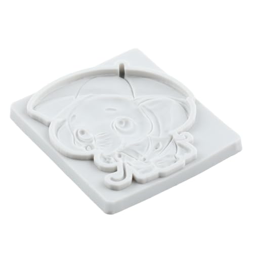 Animal Elephant Silicone Mold Elephant Polymer Clay Molds - color: Style P