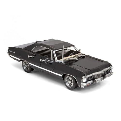 Metal Earth 1967 Chevy Impala Black 3D Metal Model Kit Fascinations