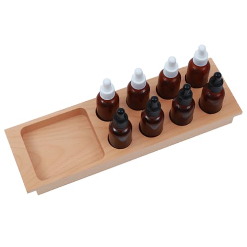Montessori Kids Taste Tasting Bottle Sensory Educational Toys Sensorial Early Childhood Education Preschool Training Taste Bottle Smell Bottle Sensory Teaching Aids