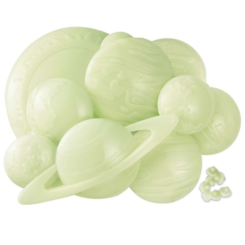 4M Glow 3D Solar System - Glow-in-the-Dark Wall & Ceiling Planet Stick-Ons