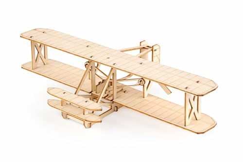 1903 Wright Flyer Model Kit 3D Wooden Puzzle 라이트형제 비행기 Young Modeler