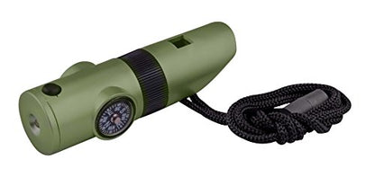 SE 7-IN-1 Green Survival Whistle - CCH7-1G
