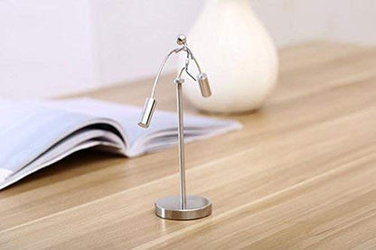 Sunnytech Lift Single-Handed Balancing Toy Kinetic Art Physics Balancing Decompressive Science Psychology Home Office Desk Decor Toy WJ159 - style: WJ159