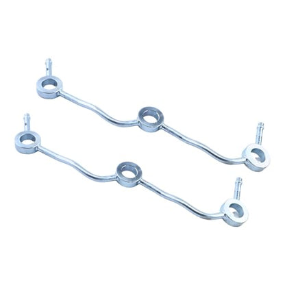 IEQFUE 2PCS Fuel Overflow Return Pipe 16261-42502 Compatible with Kubota Engine D905 D1005 D1105 D1305