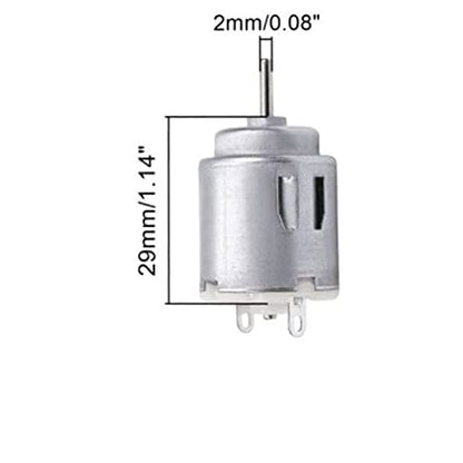 3-6V 5000RPM DC Micro Motor 140 Mini Motor Electric Motor Round Shaft for RC Boat Airplane Toys Model DIY Hobby - (5 PCS) - style: 140 DC Motor