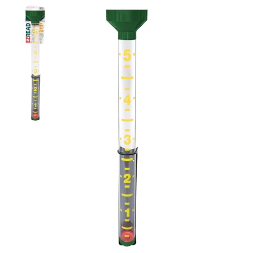 Headwind EZRead 26” Giant Professional Outdoor rain Gauge, USA Made Heavy Duty All Weather Freeze Proof mountable with Float, Hunter Green (820-0019) - color: Hunter Green, size: 26-Inch