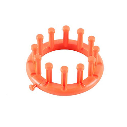 novelinks Round Knitting Looms Kit, Set of 10 Plastic Looms Knitting - size: Round Loom Set (Pack of 2)