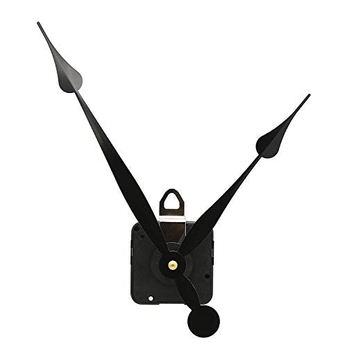 TIKROUND Youngtown 12888 High Torque Quartz Clock Movement Replacement Parts with 235 mm / 9.25 Inch Long Spade Hands - size: Total minute hand length 9.25 inch