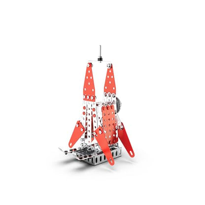 3D Metal Puzzle Rocket Building Kit 2-in-1 Pen Holder & Phone Stand for Desk - DIY Assembly Model, Fun STEM Project, Unique Office and Home Decor for Adults & Teens