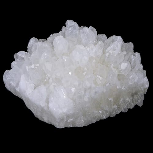 ZHIYUXI Clear Quartz Crystals Cuarzos Crystal Cluster Clear Crystal Quartz - color: Clear Quartz