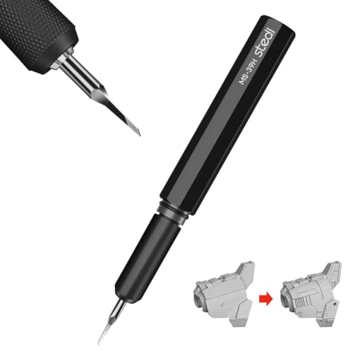 stedi Model Scriber 0.2mm Tungsten Steel Blade Panel Line Tool for Models - style: Black+0.2mm