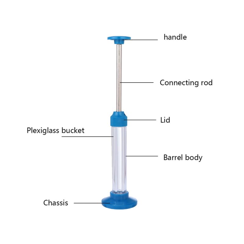 ULTECHNOVO 2Pcs Air Compression Igniter Physics Experiments Teaching Equipment Mechanical Energy to Internal Energy Science Kit for Junior High School Classroom Demonstration