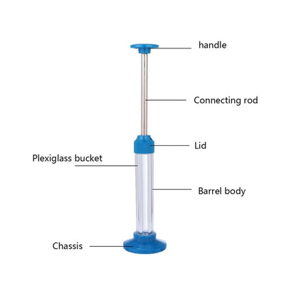 ULTECHNOVO 2Pcs Air Compression Igniter Physics Experiments Teaching Equipment Mechanical Energy to Internal Energy Science Kit for Junior High School Classroom Demonstration