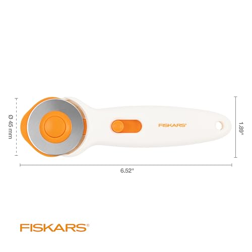Fiskars 45mm Stick Rotary Cutter for Fabric, Arts and Crafts & Sewing - color: Premium Stick