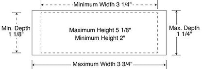Walthers Cornerstone Single-Track Railroad Bridge Concrete Piers pkg(2) 933-4550 HO Scale Model Railroad - Structure Kit - style: Single-Track Railroad Bridge Concrete Piers pkg(2)