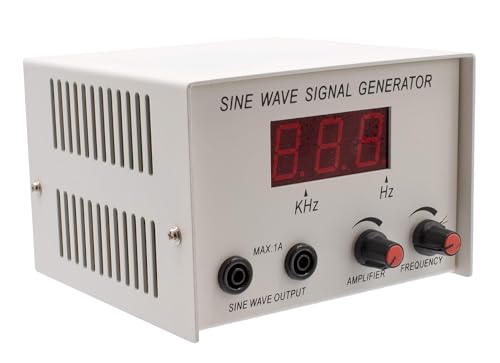 WVGEN-Basic Mechanical Wave Kit Basic Set for Physical Science Experiments. Includes a Frequency Generator and a Vibration Generator, Connector Cords, String and a Spring.