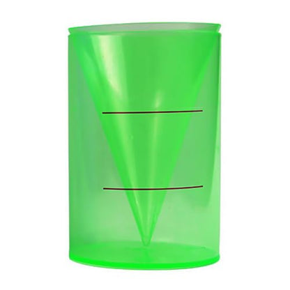 SHINEOFI Cylinder Cone Mathematical Volume Ratio Demonstrator Geometric Model Teaching Tools for Cone and Cylinder Math 3D Shapes Learning Classroom Volume Exploration 5.90 X 3.93 X 3.93 in