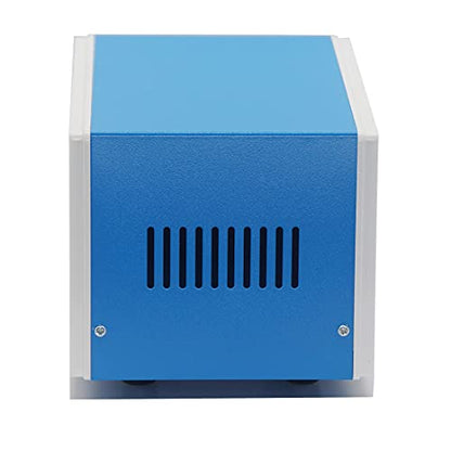 Zulkit Electronic Enclosures Blue Metal Enclosure Project Case DIY Box Junction Case Enclosure Preventive Case 8.3x7.1x5.5inch (210x180x140mm) - size: 8.3" x 7.1" x 5.5"