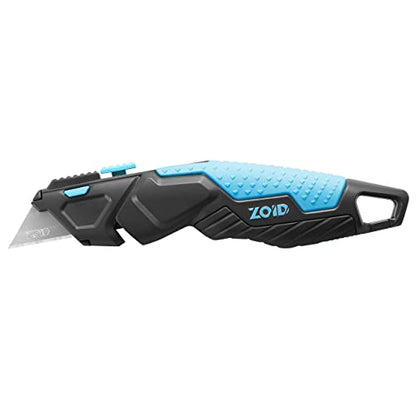 Zoid 3-in-1 Adjustable Utility Knife with Contoured Body and Trax-Grip for Safe and Easy Cutting, Functions as a Precision Utility Knife, Wire Stripper, and Carabiner, Box Cutter, Wire Cutter - size: Single, style: 3-in-1 Adjustable Utility Knife