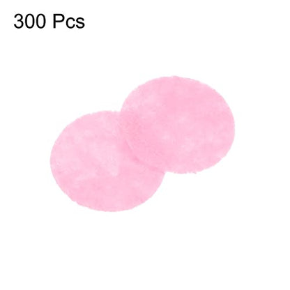 HARFINGTON 300pcs Round Felt Circles, 15mm 5/8" Pre Cut Felt Craft Pads Non-Woven Mini Felt Fabric Circles for DIY Sewing Handcraft Cut Projects Craft Finishing, Pink - color: Pink, size: 15mm