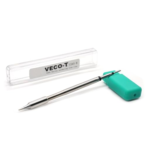 C245-B Soldering Iron Tips, Replacement Tip for C245-803, Constant Temperature Solder Iron Head Compatible with T245 Soldering Station Tools - style: C245-B