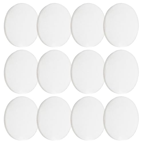 12Pcs Convex Lens, 1inch/2.5cm Diameter Convex Lens, Resin 3D Convex Lens VR Lens Film Field Mirror Magnifier, Transparent Optical Lens for Experiment and Teaching Activities