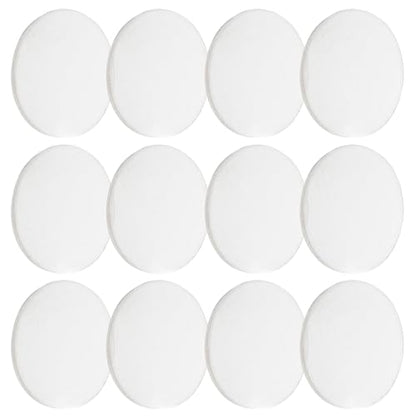 12Pcs Convex Lens, 1inch/2.5cm Diameter Convex Lens, Resin 3D Convex Lens VR Lens Film Field Mirror Magnifier, Transparent Optical Lens for Experiment and Teaching Activities