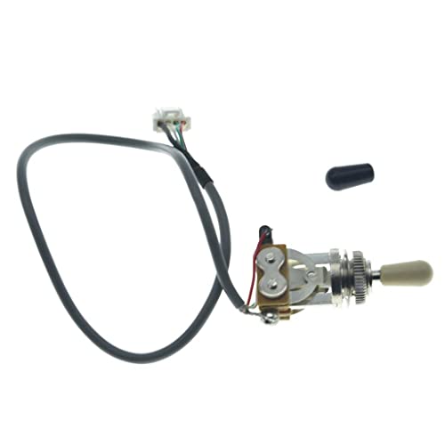 Guitar Prewired Wiring Harness Humbucker Solderless Wiring Harness 2V2T with 500K Pots and 3 Way Toggle Switch For LP Les Paul Standard Series - size: For LP Standard Series