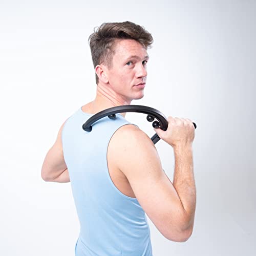Body Back Buddy Classic Back Massager & Neck Massager for Pain Relief Black - color: Black, size: Classic Bundle