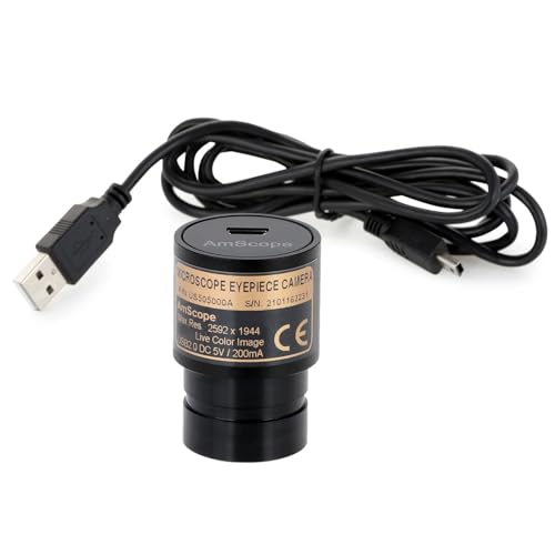 AmScope Rotating Monocular Compound Microscope, 40X-1000X Magnification - style: M158C-E