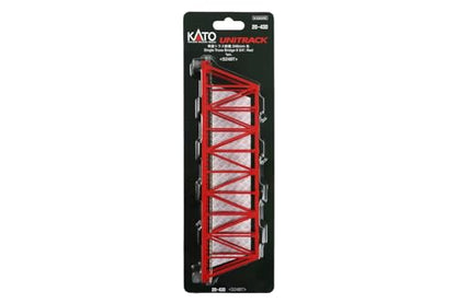 Kato USA Inc. N 248mm 9-3/4 Truss Bridge Red KAT20430 N Track