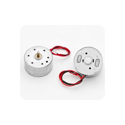 4PCS Mini DC Motor 3.7V 5000RPM Electric Motor Kit for DIY Projects, Wind Turbine Generator, Educational Science Experiments, School Learning Supplies - size: 5000RPM