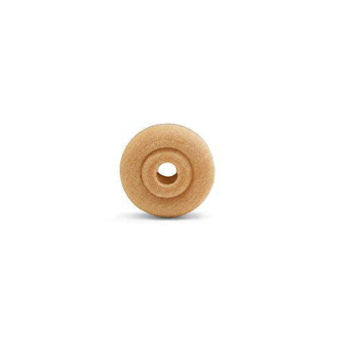 Classic Mini Wooden Wheels, Great for Crafts Too, 1/2 Inch Diameter, 3/16 Inch Thick, 1/8 Inch Hole, Pack of 100, by Woodpeckers - color: Pack of 100, size: 1/2 inch, 3/16 inch thick