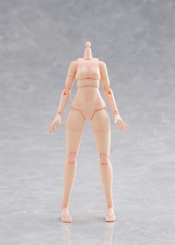 Aoshima Bunka Kyozai Aoshima Kemo Plastic No. KO-01R Human Parts Set [Color A] Non-Scale Approx. 5.3 inches (135 mm), ABS & PVC Color-Coded Plastic Model