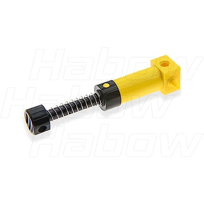 Habow 19Pcs Pneumatic-Technic-Parts Kit Compatible with Lego-Pneumatic Cylinders-Air-Pump Pressure Rod Switch Piston Hose Technic Linear Actuator MOC-Replacement-Parts.