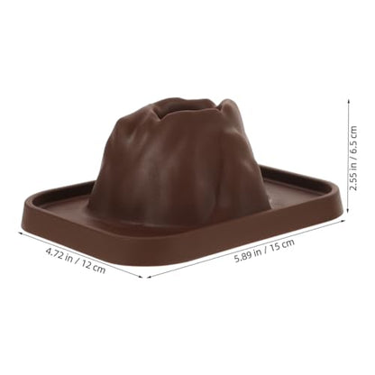 Toddmomy 5Pcs Volcanic Model Volcano Science Kit Eruption Toy DIY Demonstration Props Educational STEM Craft Kits for Classroom Homeschool Science Fair Projects - size: 15.00X12.00X6.50CM