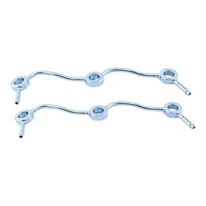 IEQFUE 2PCS Fuel Overflow Return Pipe 16261-42502 Compatible with Kubota Engine D905 D1005 D1105 D1305