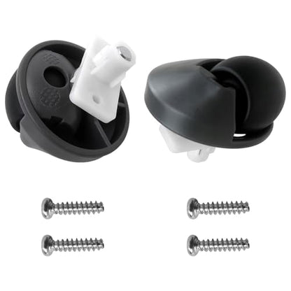 Universal Front Caster Wheel Replacement Kit - Dual Pack Compatible for Roborock Series Including S7/S7+/Q5/Q7 Max