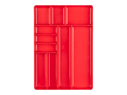 TEKTON 10-Compartment Organizer Tray | OTD11210 - color: Red, size: 10-Compartment