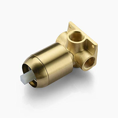 SUMERAIN Bathroom Brushed Gold Shower Faucet Set 8 Inches - color: Brushed Gold, size: Solid Brass Valve