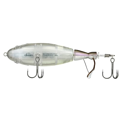 Berkley Screamin' Choppo - color: Perfect Ghost, size: 3 3/4 in - 3/4 oz