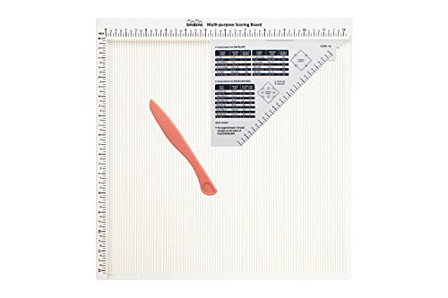 BiraBira Scoring Board & Score and Fold Tool, 12 X 12 inch Multi-Purpose - size: Scoring Board