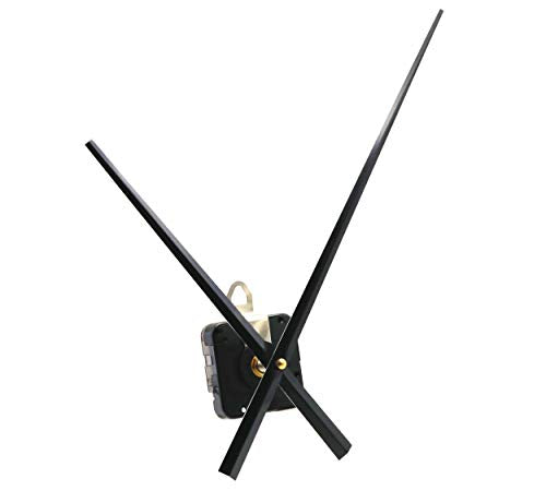 TIKROUND Youngtown 12888 High Torque Quartz Clock Movement Replacement Parts with 312 mm/ 12.3 Inch Long Spade Hands - size: Total minute hand length 12.3 inch