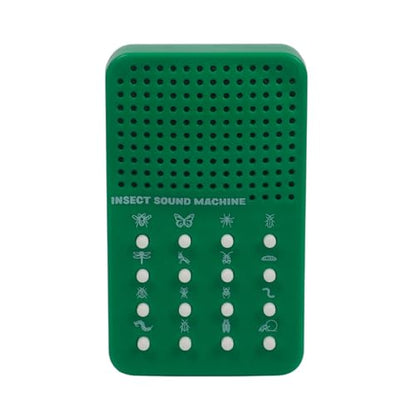Insect Noisemaker with 16 Sounds, Buzzes, Cricket Chirps, Hisses - Portable Bug Electronic Sound - Insect Themed Sound Effects Board for Kids, Birthday Noise Maker Toy Gift Insectos De Juguete