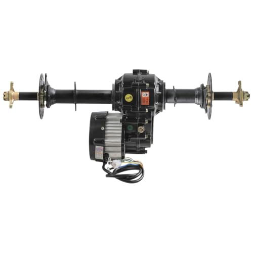48V 1000W Rear Differential Axle Kit with Brushless Motor for Go Kart, Golf Cart, Electric Trike, ATV, Quad, Buggy, and DIY Projects (34in.Axle) - size: 34in.Axle