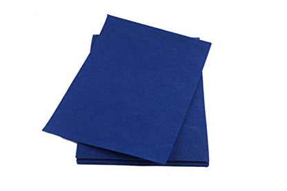 YYCRAFT Stiff Felt Sheets Thick Felt 9 Inch X 12 Inch - 12 Pcs Pack, Royal - color: Royal