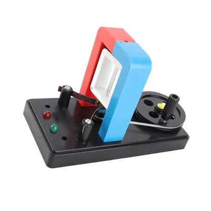 Electric Motor Kit, Hand Crank Generator Physical Teaching Demonstration Motor Hand Crank Generator Educational Experiment Generator Model